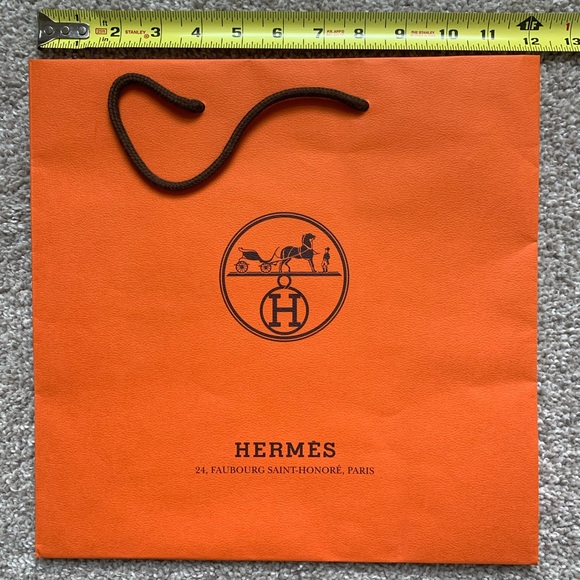 Authentic Hermes Paper Bag - Picture 2 of 6